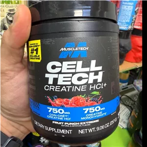 پودر کراتین ترکیبی سل تک کرکتور ماسل تک 274 گرم (120 سروینگ) MuscleTech Cell-Tech Creactor 274g