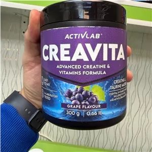پودر کراتین و ویتامین ب کمپلکس کریویتا اکتیولب 300 گرم ActivLab CreaVita Creatine Vitamins 300g