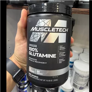 پودر ال گلوتامین پلاتینیوم 100 درصد ماسل تک 300 گرم MuscleTech Platinum 100 Glutamine 300g