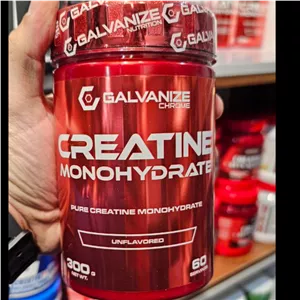 پودر کراتین مونوهیدرات کروم گالوانیز 300 گرم Galvanize Nutrition Chrome 100 Creatine Monohydrate 300g