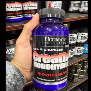 پودر کراتین مونوهیدرات 100 درصد میکرونایز آلتیمیت نوتریشن 300 گرم Ultimate Nutrition 100 Micronized Creatine 300g