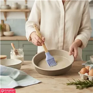 فرچه سیلیکونی دسته چوبی ریور مدل 8619