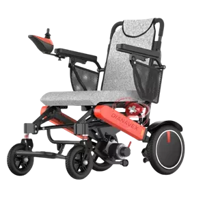 ویلچر برقی تاشو سبک با آلیاژ آلومینیوم مقاوم مدل DN-EA530X-A دیاناوکس