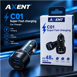 فندکی سوپر فست شارژ AXENT 48W