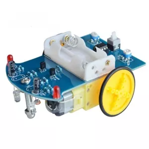 کیت ربات تعقیب خط مسیر یاب D2-1 (مونتاژ نشده)
