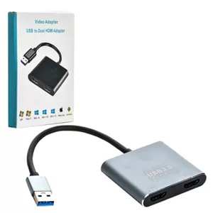 کابل تبدیل USB-A به Dual HDMI کی لینک (KLINK) مدل K-8200