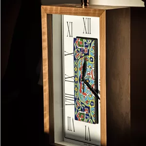 ساعت چوبی رومیزی رایکا مدل HEDI-48