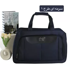 ساک ورزشی و اسپرت پارچهای با بند بلند و آستر ساتن ابعاد 20x40x58 سانتیمتر