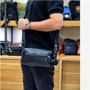 کیف دستی و دوشی مردانه شوزبگ چرم وارداتی درجه یک