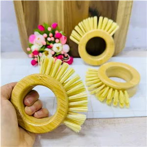 فرچه تمیز کننده دسته بامبو مدل 1
