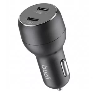 شارژر فندکی 40 وات دو پورت بودی مدل CC108
