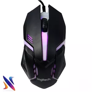ماوس سیمی لاجیتک Logitech M200 USB Optical Mouse 1200 DPI