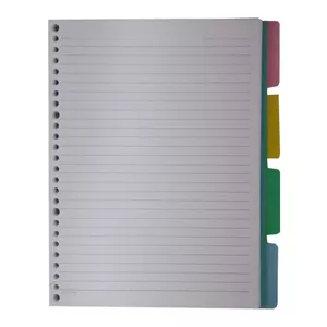 کاغذ کلاسور کد 115 بسته 100 عددی