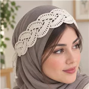 هد بند بافتنی شیک