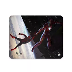 ماوس پد شادیت مدل Iron Man و Spider-Man کد624 سایز 2419 سانتی متر ZUC