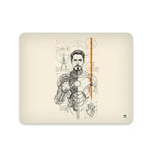 ماوس پد شادیت مدل Iron Man کد347 سایز 2419 سانتی متر ZUC