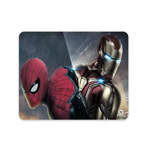 ماوس پد شادیت مدل Iron Man و Spider-Man کد531 سایز 2419 سانتی متر ZUC