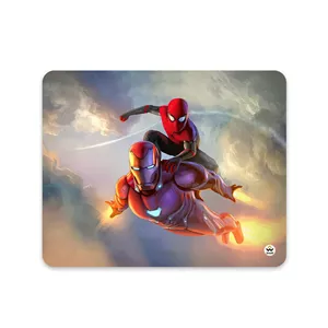 ماوس پد شادیت مدل Iron Man و Spider-Man کد556 سایز 2419 سانتی متر ZUC