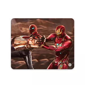 ماوس پد شادیت مدل Iron Man و Spider-Man کد554 سایز 2419 سانتی متر ZUC