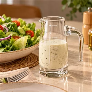 سس خوری شیشه ای 150 میلی لیتر