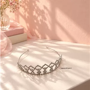 تاج استیل دخترانه سایز بزرگ