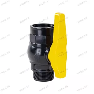 شیر توپی یکسر نر یکسر ماده ویسپار سایز  2 