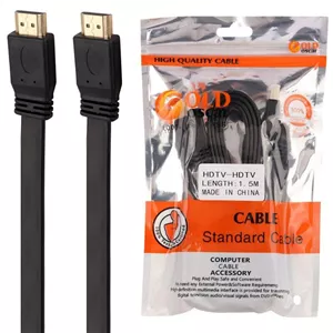 کابل HDMI گلد اسکار Gold Oscar flat طول 1.5 متر