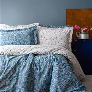 کاور دو نفره آبی اورجینال خط خوابBED LİNE 