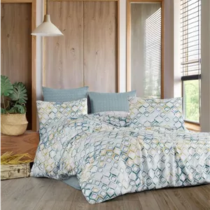 کاور دو نفره سبز اورجینال کلکسیونهای خانگی جواناِوGENÇEV HOME COLLECTİONS 