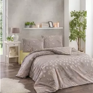 کاور یک نفره بژ اورجینال کریستال بای تاجKristal By Taç