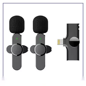 مکروفون یقه ای وایرلس لایتنینگ پک دو عددی کوتتسی COTETCI Wireless Microphone 74007