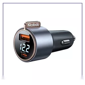 شارژر فندکی 2 پورت 75 وات مک دودو Mcdodo 75W USB-A &amp  USB-C PD Car Charger CC-369