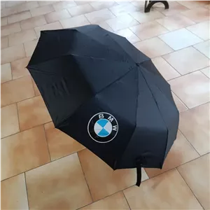 چتر تاشو اتوماتیک مارک دار 10 فنره دو رویه دسته استیل
