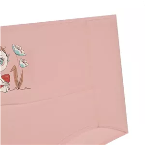 شورت بارداری زنانه نارین طرح پرنسس کوچولو فاق بلند فری سایز کتان نخی