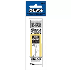 تیغ کاتر قلمی الفا مدل OLFA KB4-S5 با زاویه 23 درجه بسته 5 عددی