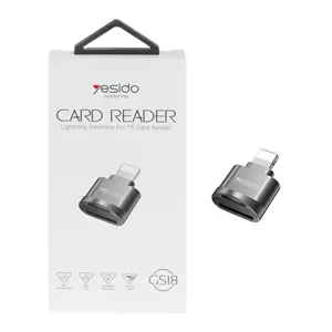 رم ریدر yesido OTG Lightning مدل GS18 (گارانتی 12 ماه تعویض نیکان همراه)