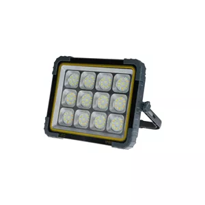 چراغ شارژی کمپینگ پایه دار مدل XJ-D005 (دارای پنل خورشیدی) - طوسی - YSP