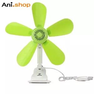 ⭐️ پنکه 5 پره دور تند گیره دار Electric fan Super Soft Wind