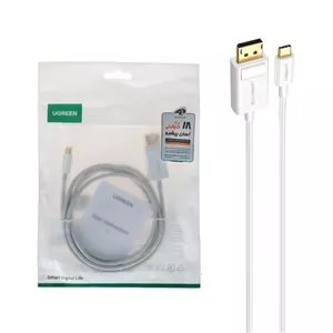 کابل تبدیل یک و نیم UGREEN Type-C To DP (Display) مدل MM139-40420