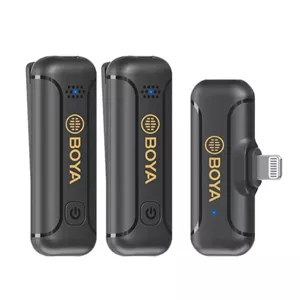 میکروفون بی سیم دو مخاطبه لایتنینگ بویا مدل Boya Wm3T2 D2