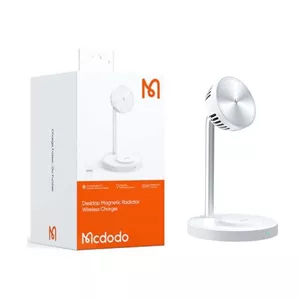 شارژر وایرلس Mcdodo مدل CH-2150 - سفید (گارانتی متین) - اصلی