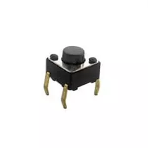 تک سوئیچ چهار پایه 6x6x6mm (بسته 10 تایی)