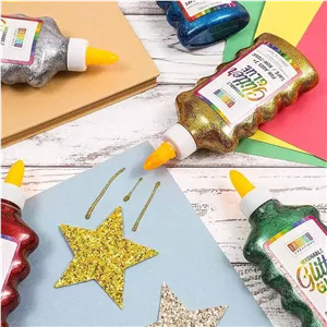 چسب اکلیلی مایع تیوپی استورم (نقره ای، طلایی) بسته 2 عددی مدل 1