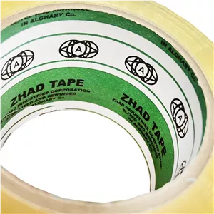 چسب پهن 7 سانتی جانسون شفاف 90 یارد مدل ZHAD مدل 1