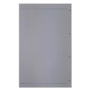 کاغذ یدک 4 سوراخ سایز A4 خط دار بسته 100 برگی مدل 1