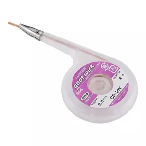 سیم قلع کش حلزونی گوت ویک مدل GOOT WICK CP-20Y مدل 1