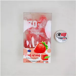 پاستیل میوه ای توت فرنگی جعبه ای 100گرمی
