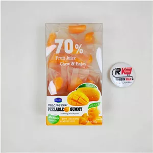 پاستیل میوه ای انبه جعبه ای 100گرمی