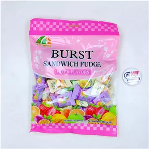 پاستیل میوه ای میکس طعم ها 300گرمی BURST