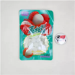 پاستیل خیس طعم لیچی میوه استوایی (سرخالو)کمپوتی 85گرم